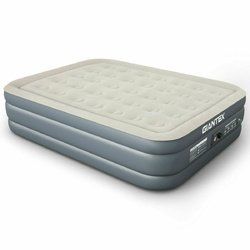20" Inflatable Airbed Built-in Pump Air Mattress